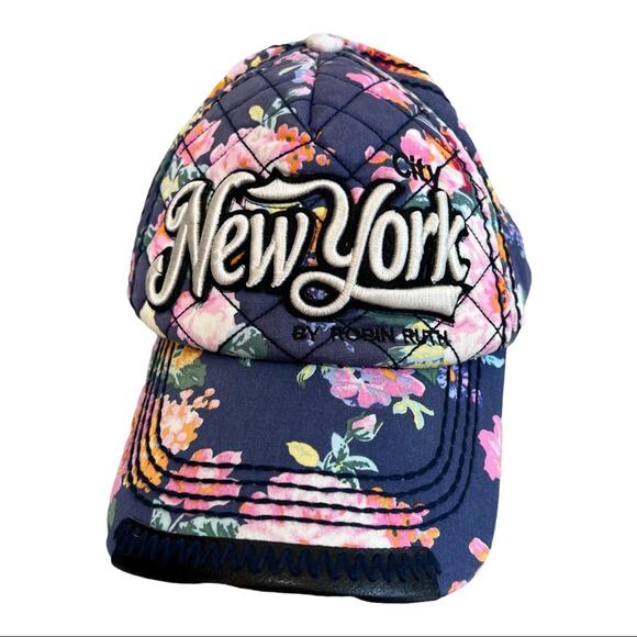 Robin Ruth Accessories - Robin Ruth Floral New York Snapback Cap